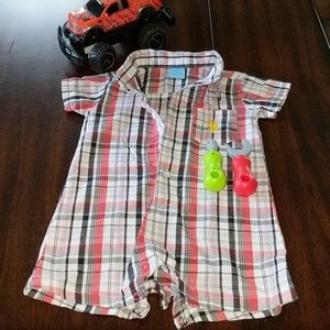 2 pieces Boys U.S POLO ASSN ROMPER &Onesie